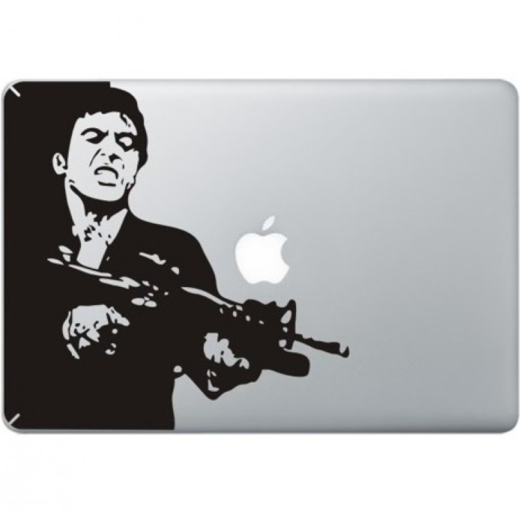 Scarface MacBook Decal Black Decals